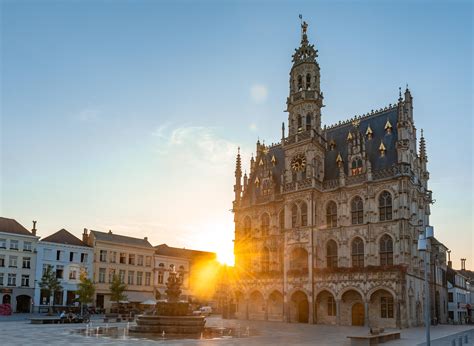 Wasserette in Oudenaarde, Vlaanderen